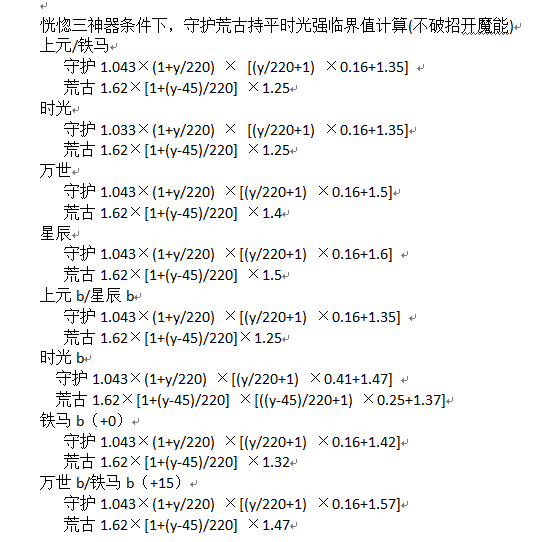 《DNF》念帝永恒守护与荒古手套伤害对比