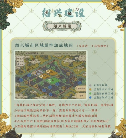 江南百景图如何建设绍兴府 绍兴府建设教程大全