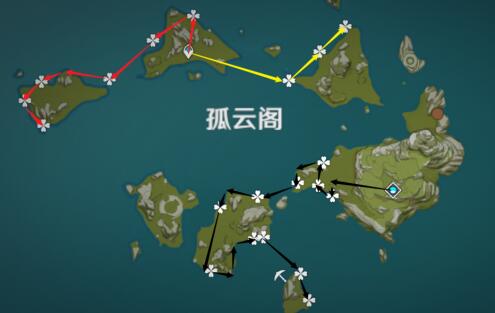 原神星螺快速采集路线