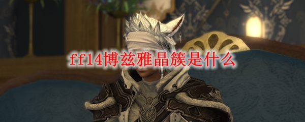 ff14博兹雅晶簇是什么