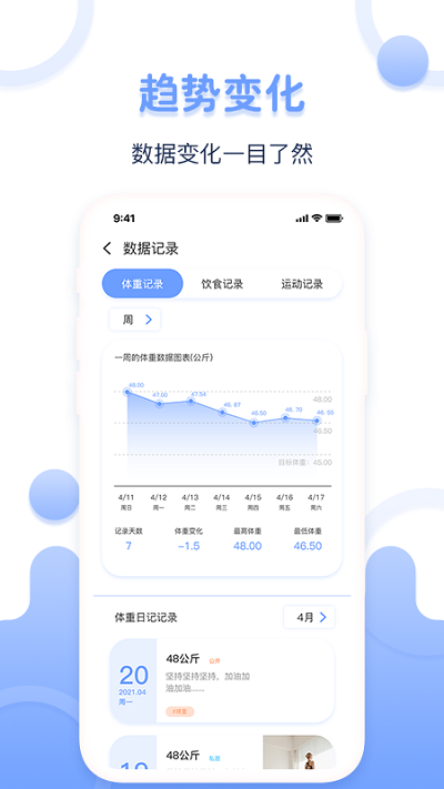 体重记录器app