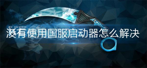 《csgo》没有使用国服启动器怎么解决？