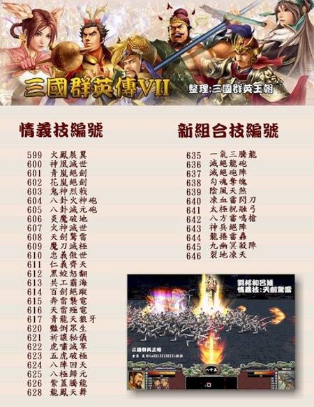 三国群英传7秘籍全汇总