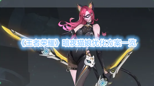 《王者荣耀》暗夜猫娘优化方案