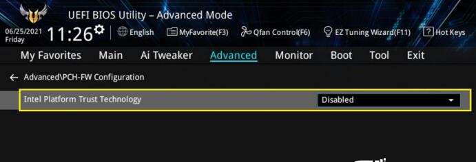 华硕主板BIOS开启TPM2.0教程(含AMD和intel)