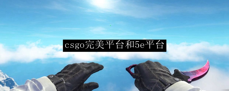 csgo完美平台和5e平台