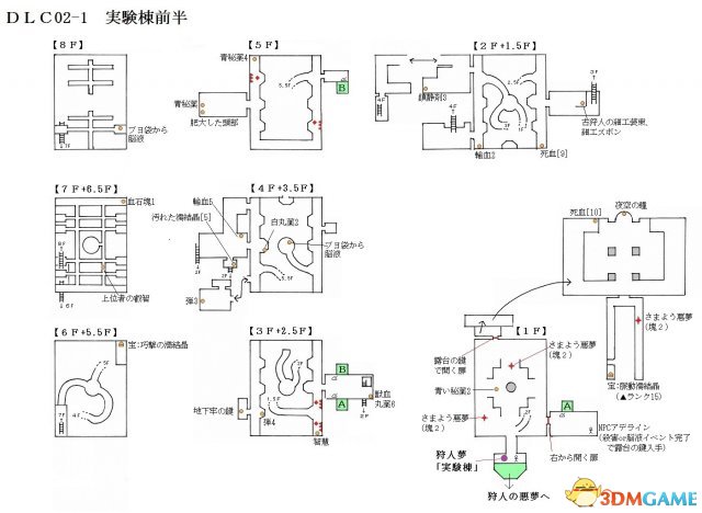 血源诅咒DLC老猎人地区地图