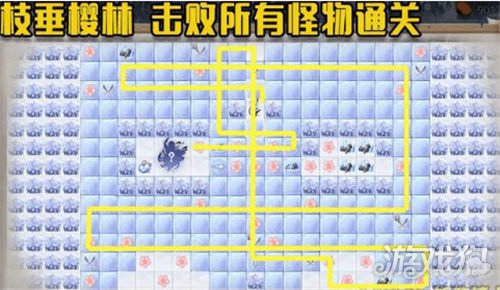 阴阳师枝垂樱林通关路线详细行走攻略