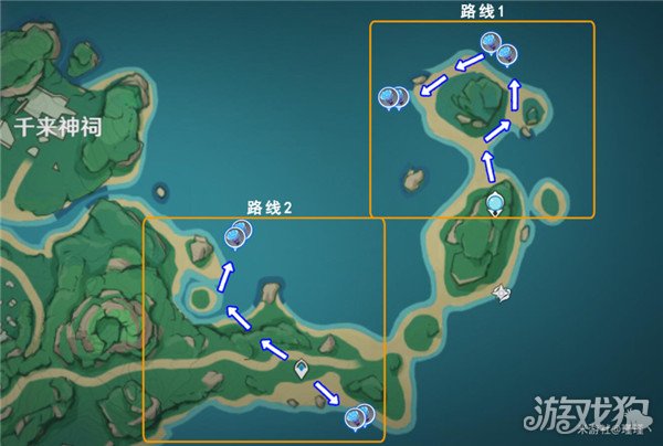 原神海灵芝168个采集点位全攻略