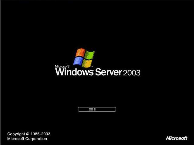 windows server 2003