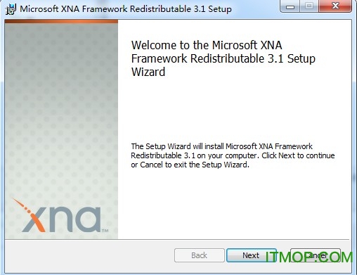 XNA Framework Redistributable3.1