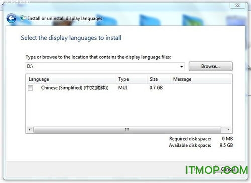 win7系统中文简体语言包