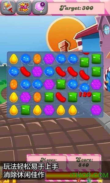 糖果粉碎传奇英文版(Candy Crush Saga)